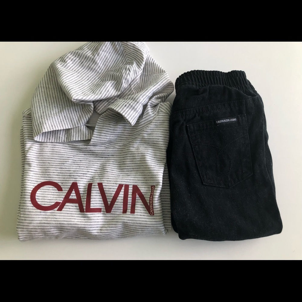 Baby boy 3 piece set Calvin Klein for 12 months